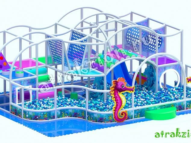 Детский игровой лабиринт "Морской конек"