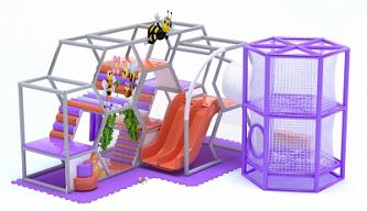 Детский игровой лабиринт - Соты " Пчелка "