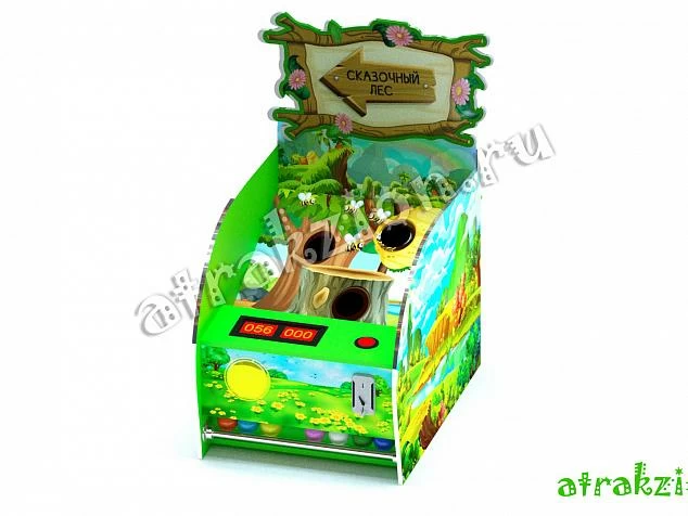 Детский игровой автомат "Лесное приключение"