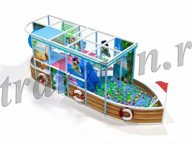 Детский игровой лабиринт «Кораблик»