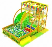 Детский игровой лабиринт "Зоопарк"