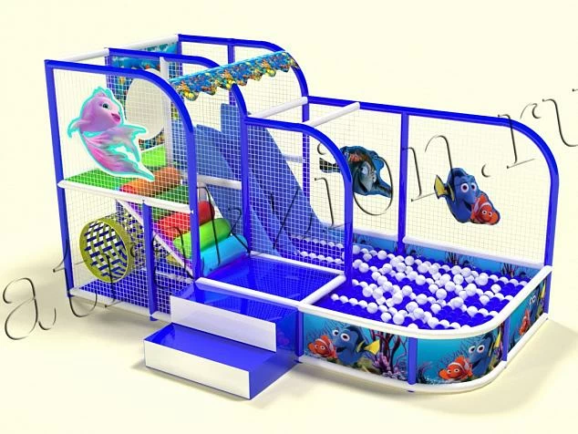 Детский игровой лабиринт "Подводный мир"
