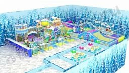 Детский семейный игровой комплекс  "Снежный городок"