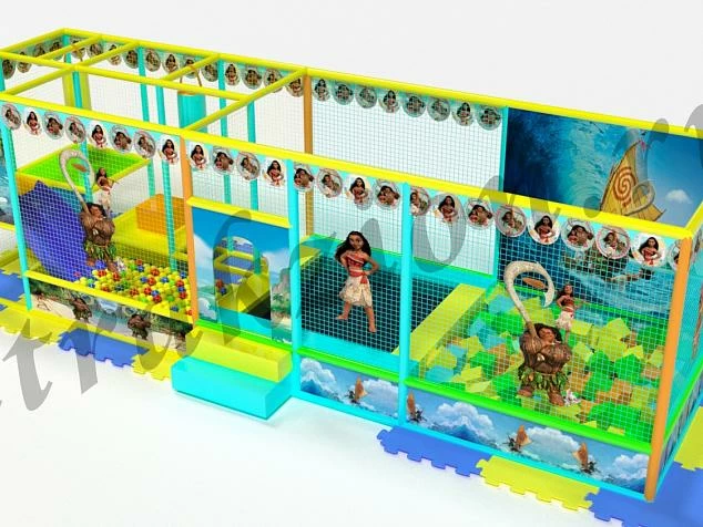 Детский игровой лабиринт "Царь морей"