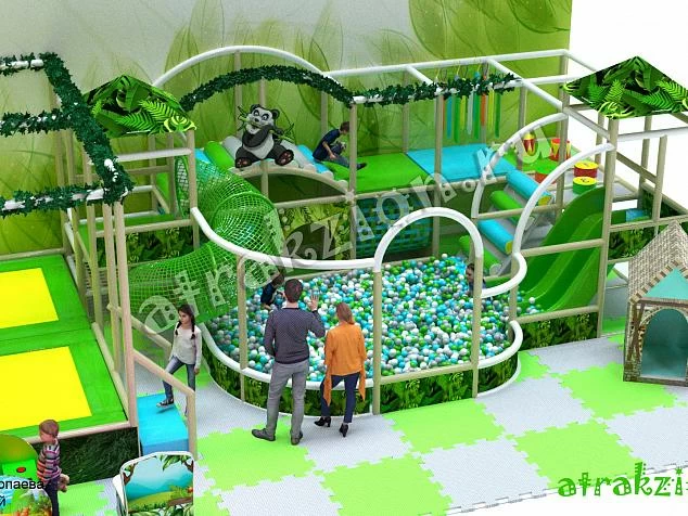 Детский игровой лабиринт "Панда"