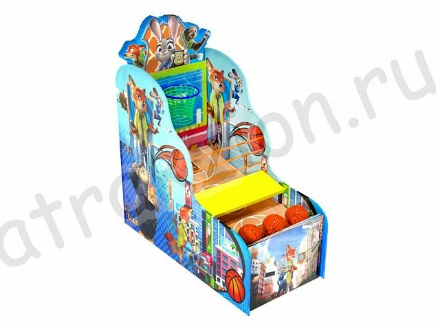 Детский игровой автомат "Баскетбол детский - 2"
