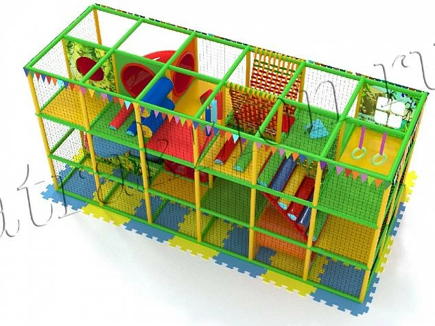 Детский игровой лабиринт «Веселый домик»