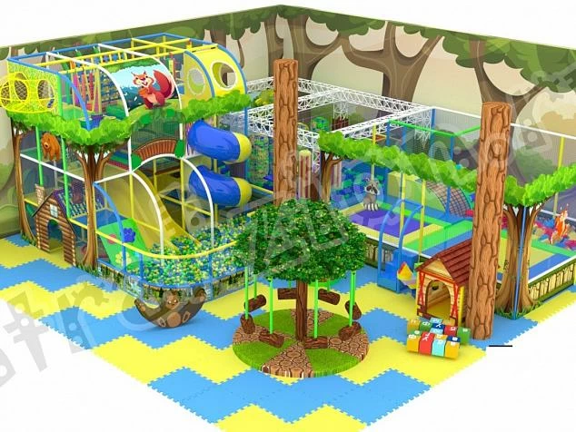 Детский игровой центр "Лесное приключение"